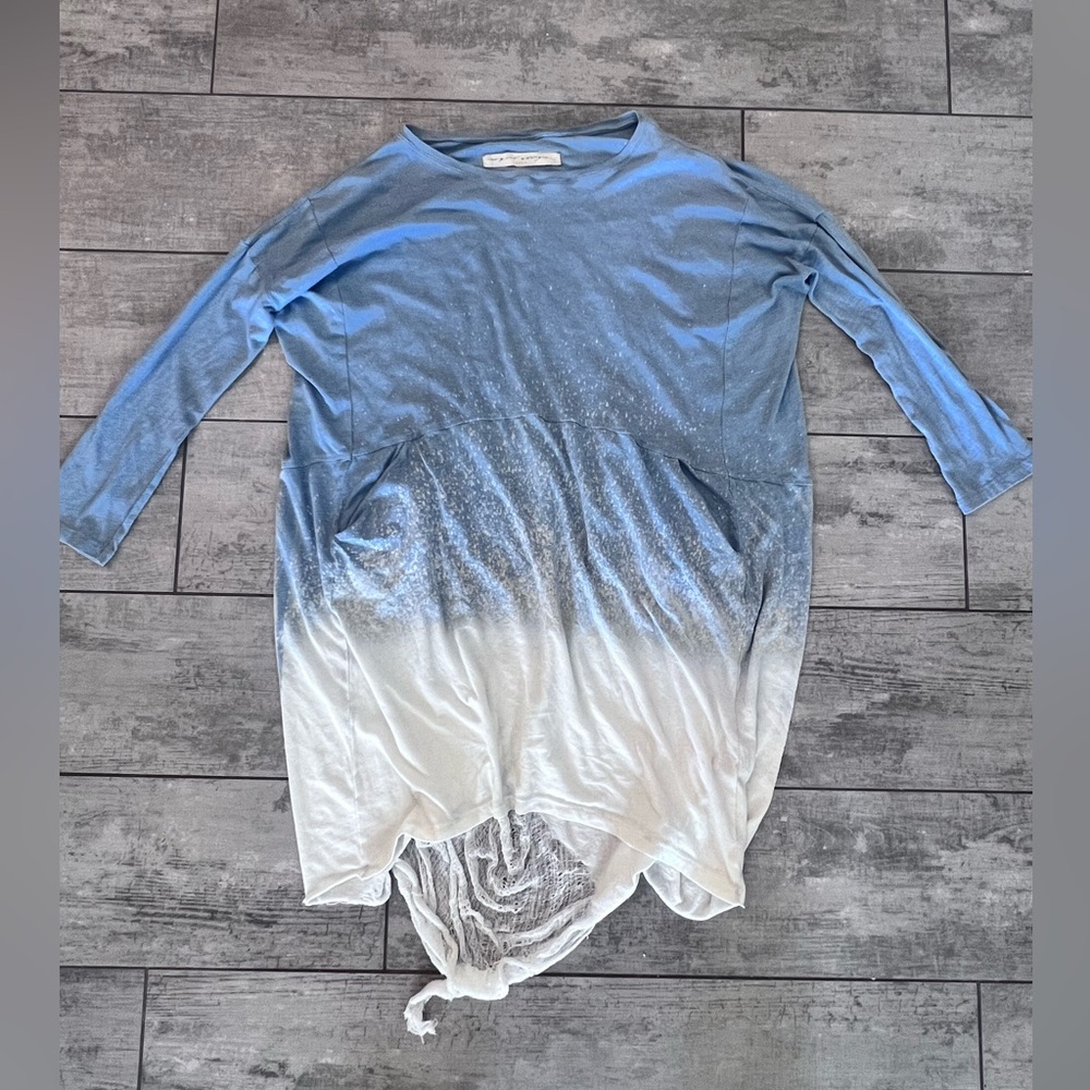 Raquel Allegra Knit tie dye tee long